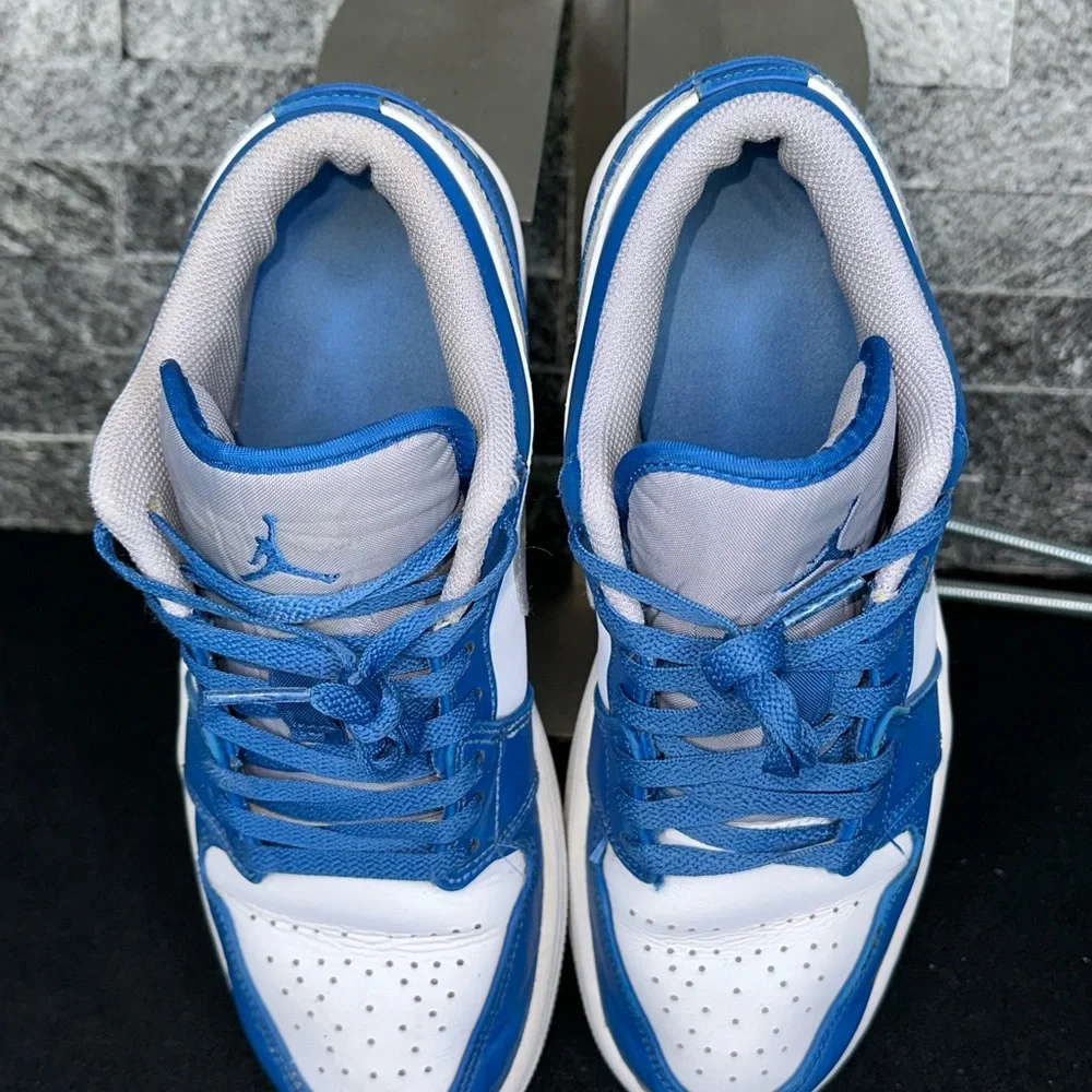 Jordan 1 Low True Blue/Cement M8.5/W10